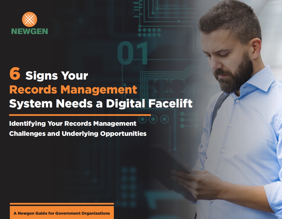 eBook: 6 Signs Your Records Management System Needs a Digital Facelift