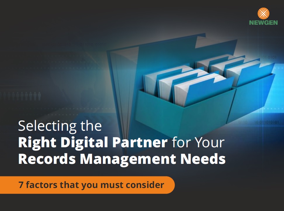 eBook: Selecting the Right Digital Partner for Your Records Management Needs