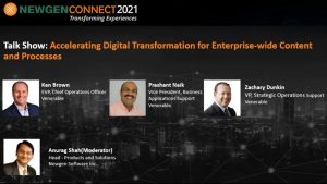 Panel Discussion: Venerable on Accelerating Digital Transformation for Enterprise-wide Content and Processes